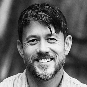 Micah Voraritskul headshot - black and white